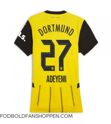 Borussia Dortmund Karim Adeyemi #27 Hjemmebanetrøje Dame 2024-25 Kortærmet